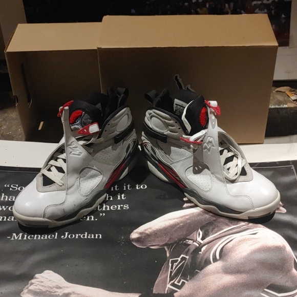 Jordan Retro 8 bugs bunny used sz10.5 - Picture 7 of 10